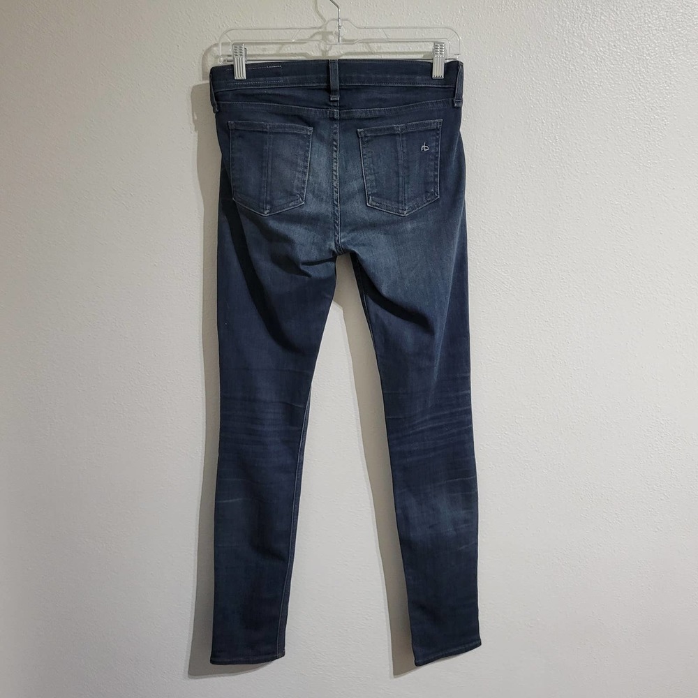 Rag & Bone 'Loreto' Skinny Dark Wash Jeans - Picture 3 of 13